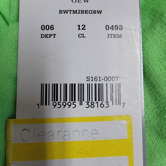 Star Wars St. Patrick's Day Baby Yoda Wide Leg Jogger Pants Bright Green XS - Picture 6 of 6